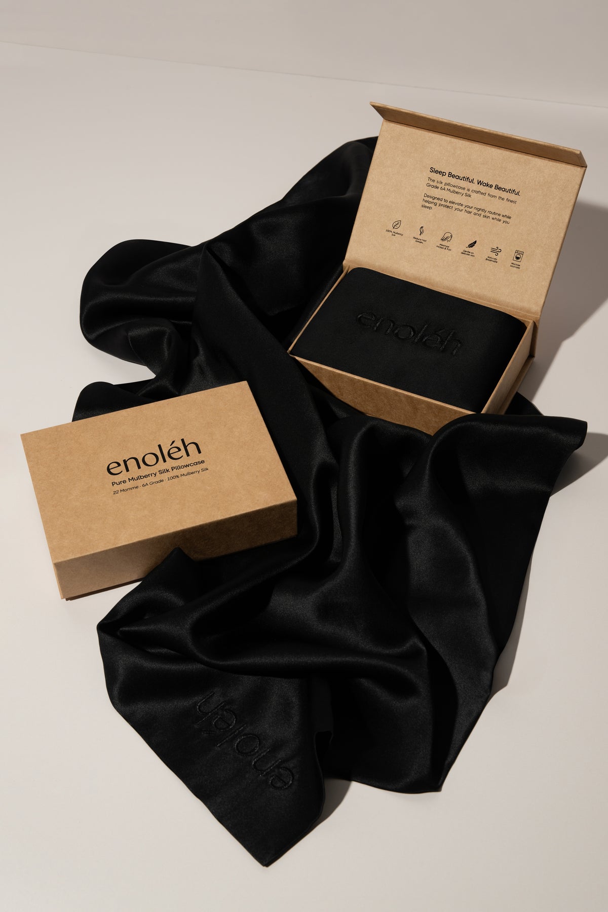 Enoléh Céleste 22 Momme Mulberry Silk Pillowcase